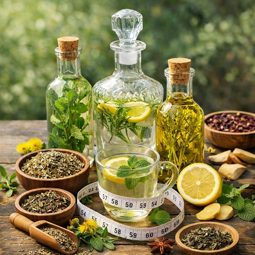 عرقیجات گیاهی برای لاغری